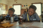 Kalahari Bushman school Tsumkwe Namibia