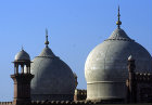 Badshahi Mosque, seventeenth century, seen from the old city, Lahore, Pakistan