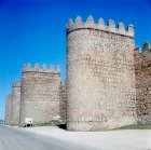 Central sector of the west wall, Avila, Spain